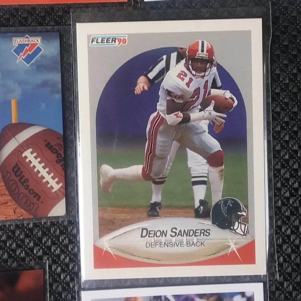 Deion Sanders 7x Card Lot (Rookies,FSU,Multisports)